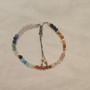 Multicolor Chakra Beaded Bracelet